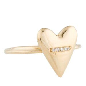 ISO Do not Buy: Mejuri gold heart pave ring